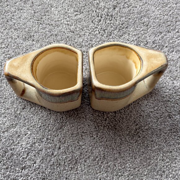 Vintage Rodolfo Padilla Stoneware Mugs Handmade Vintage Set of 2 - Picture 4 of 11